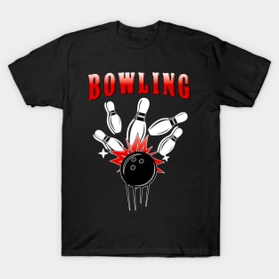 Bowler Bowling Ball T-Shirt